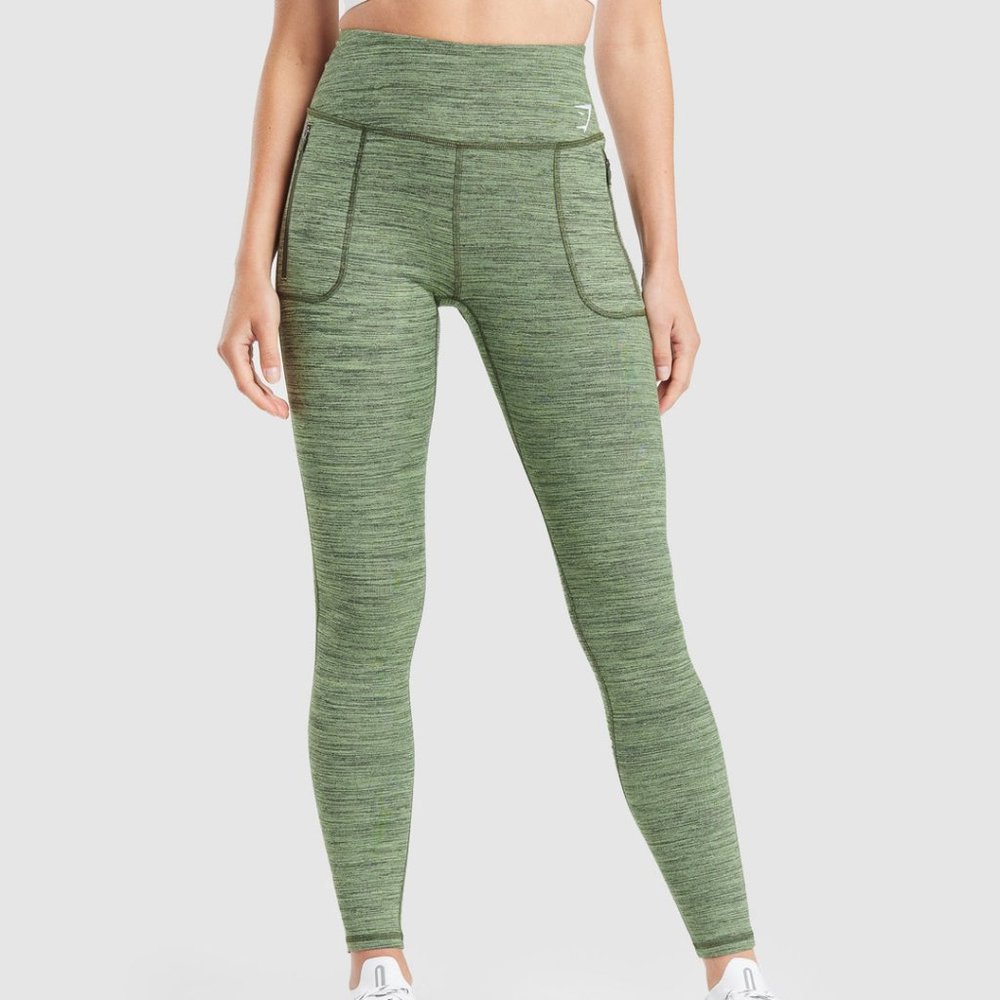 Gymshark FLEECE LINED POCKET LEGGINGS